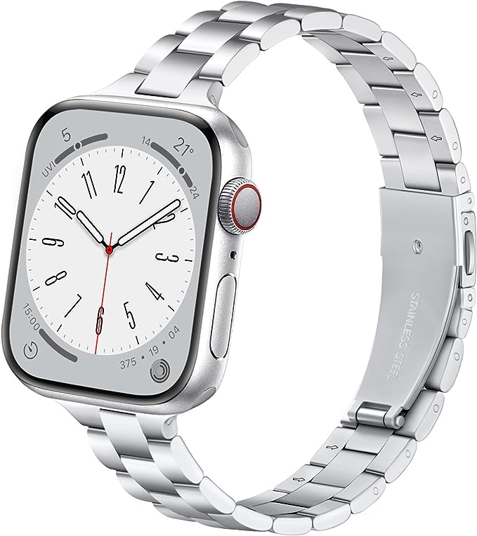 Slim Stainless Steel Apple Watch Bands