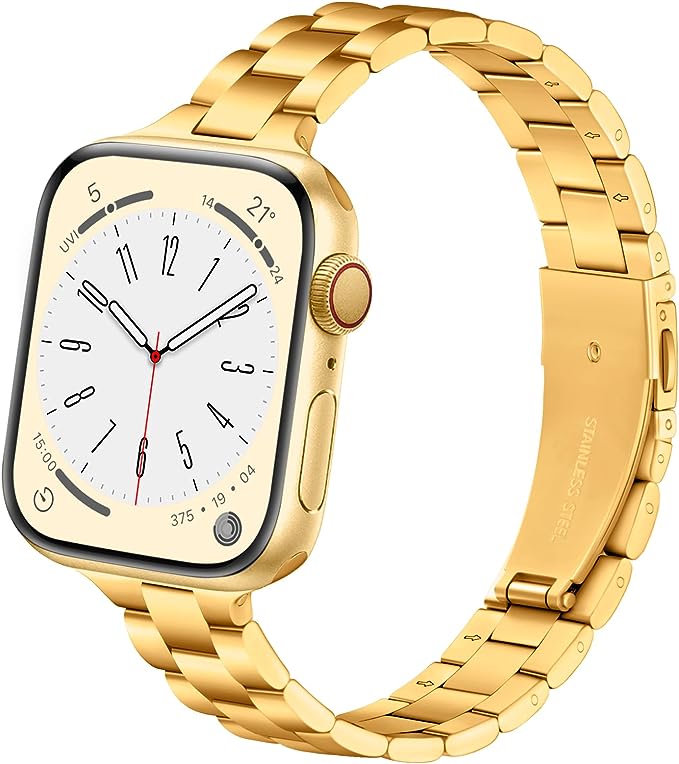 Slim Stainless Steel Apple Watch Bands