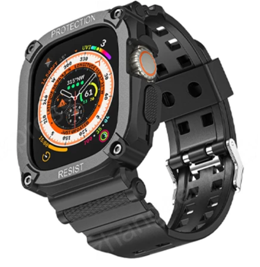 Combat Silicone Apple Watch bands